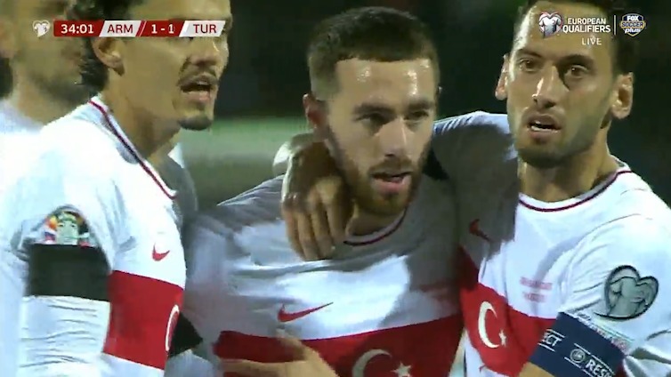 خلاصه بازی ارمنستان 1-2 ترکیه