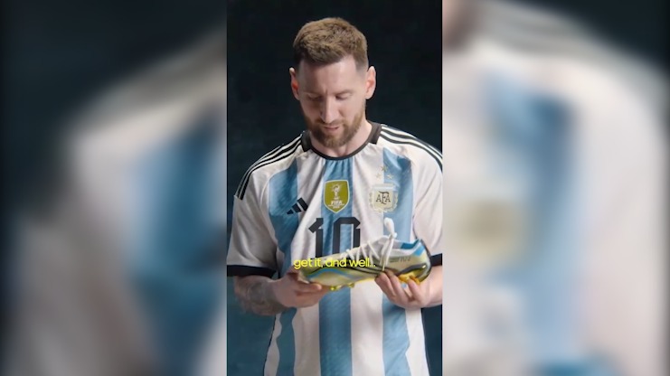 مسی و آنباکس دوباره استوک های جام جهانی اش