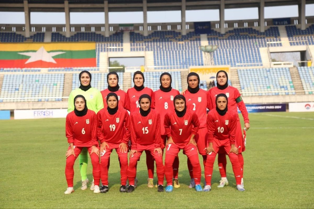 صعود بانوان فوتبالیست ایران به مرحله دوم انتخابی المپیک