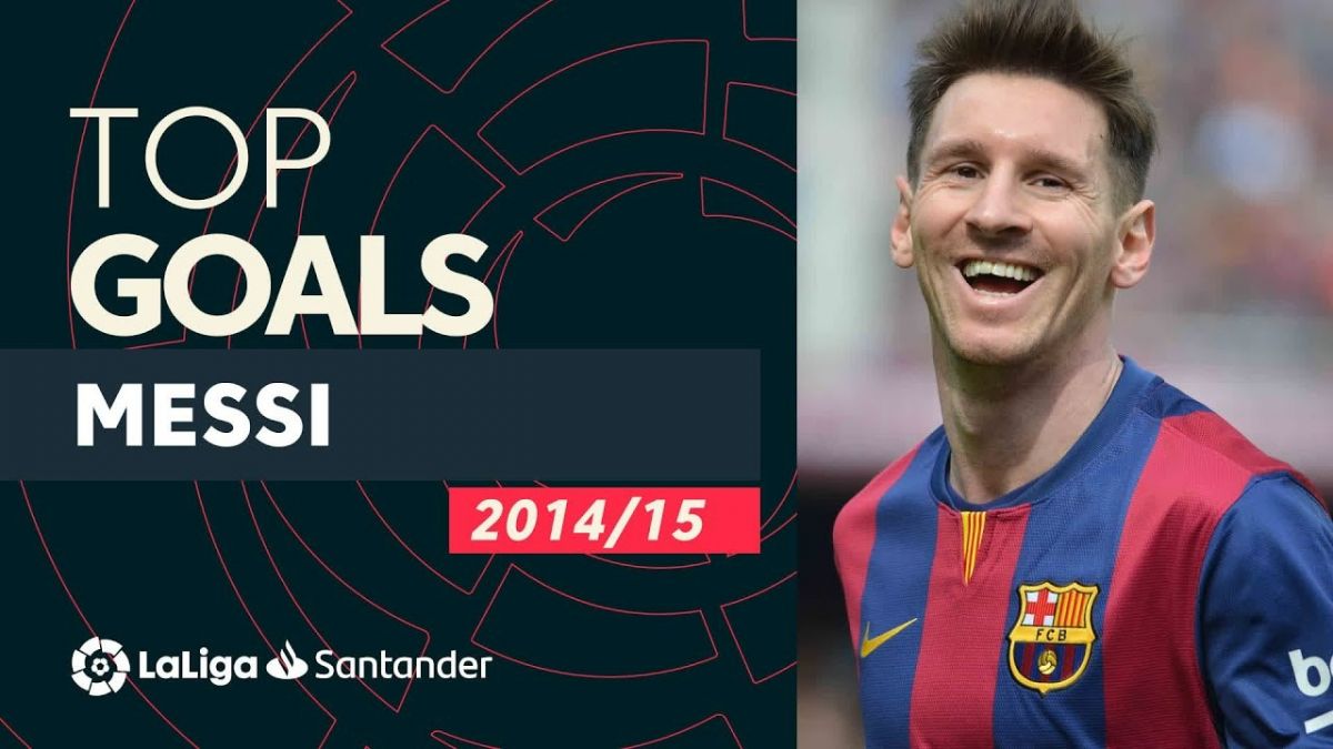 گلهای لیونل مسی برای بارسلونا در فصل 14-2013