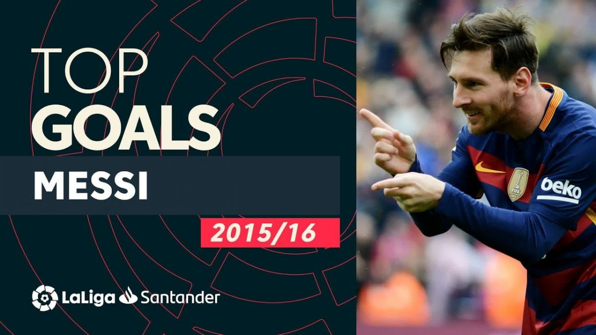 گلهای لیونل مسی برای بارسلونا در فصل 16-2015