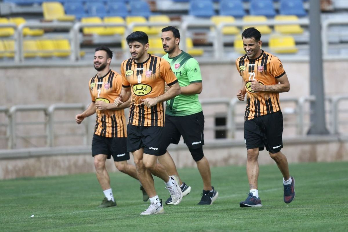 ریکاوری و تمرین در برنامه شنبه پرسپولیس