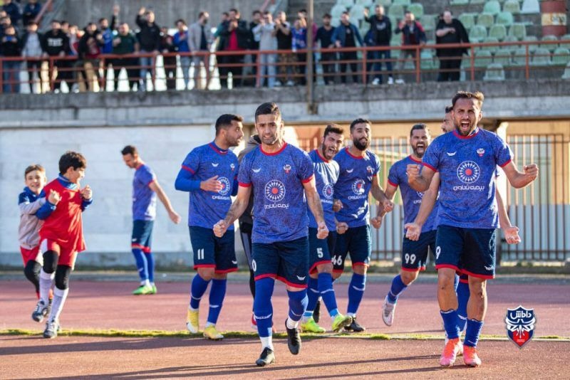 پیروزی داماش مقابل فولاد نوین در پلی آف لیگ 2