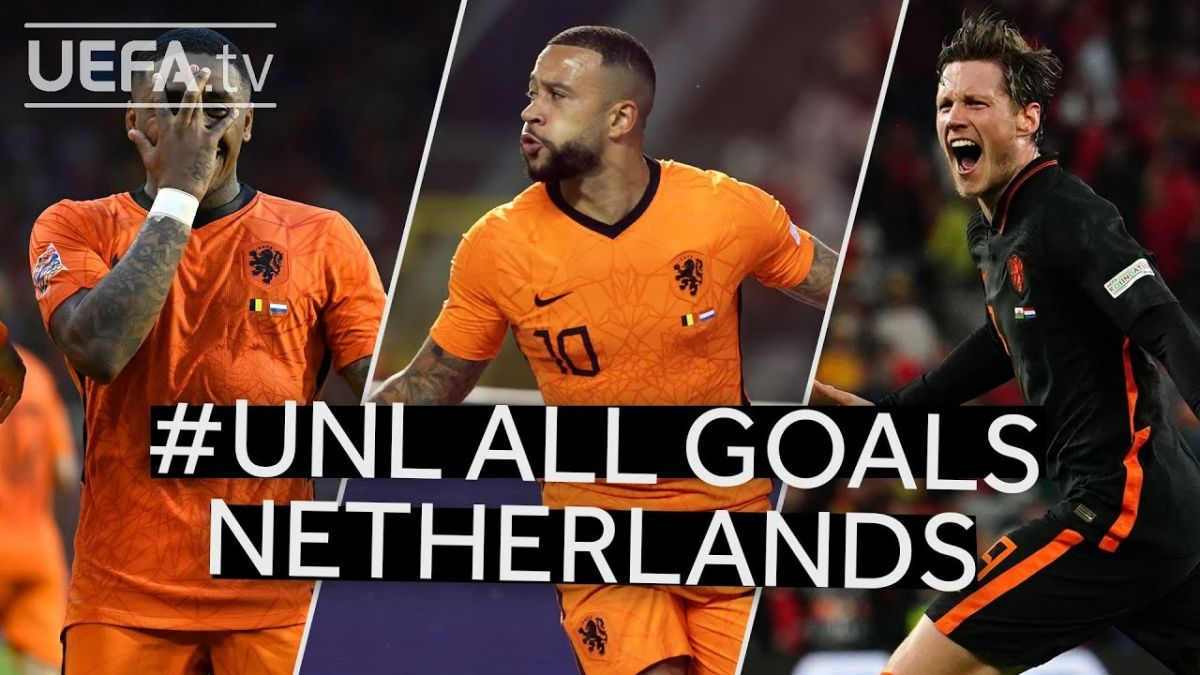 همه گلهای هلند در راه رسیدن به مرحله نیمه نهایی لیگ ملتهای اروپا