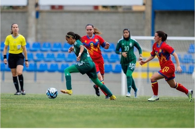 شکست زنان عربستان مقابل آندورا