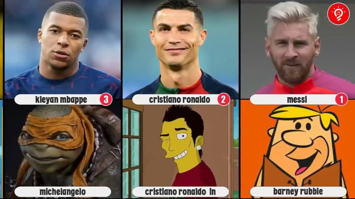 شباهت ستارگان فوتبال جهان با کاراکتر های انیمیشنی و کارتونی (بخش دوم)
