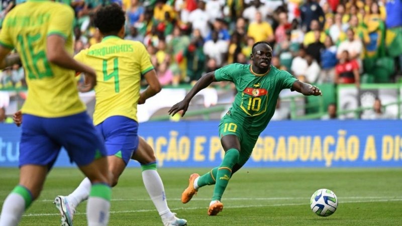 خلاصه بازی برزیل 2-4 سنگال