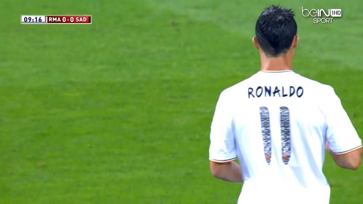 وقتی رونالدو پیراهن شماره 11 رئال مادرید را بر تن کرد
