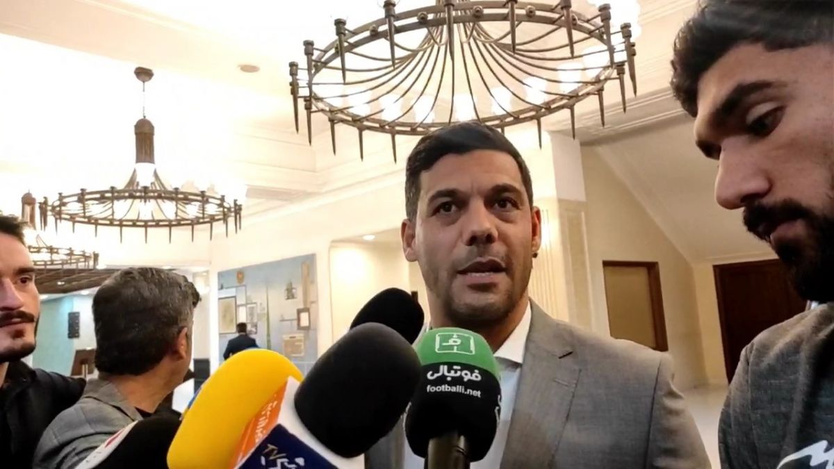 اختصاصی/ مصاحبه ابراهیم شکوری و سامان فلاح، قائم مقام و بازیکن پیکان در پایان قرعه‌کشی لیگ برتر