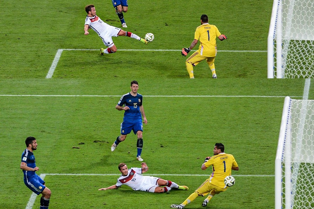 عکس؛ وقتی گوتزه مانع از قهرمانی مسی در جام جهانی شد