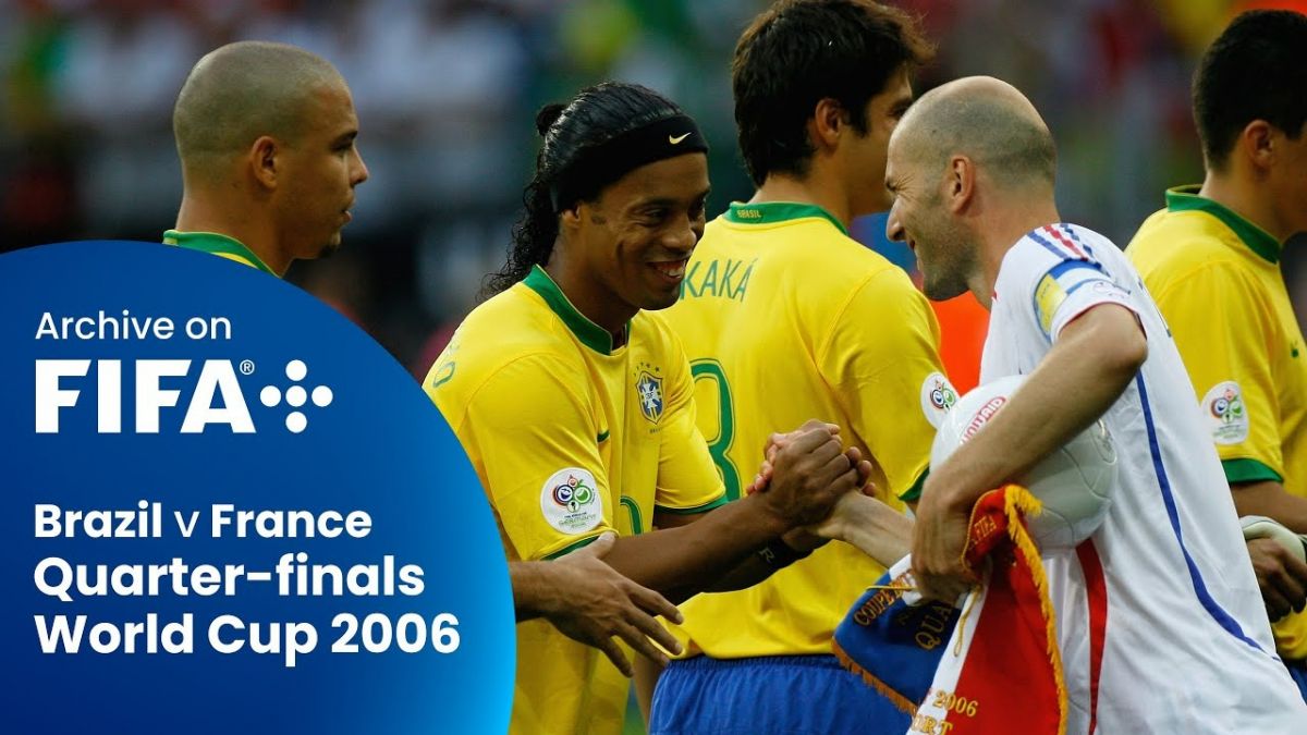 بازی کامل برزیل 0-1 فرانسه (یک چهارم نهایی جام جهانی 2006)