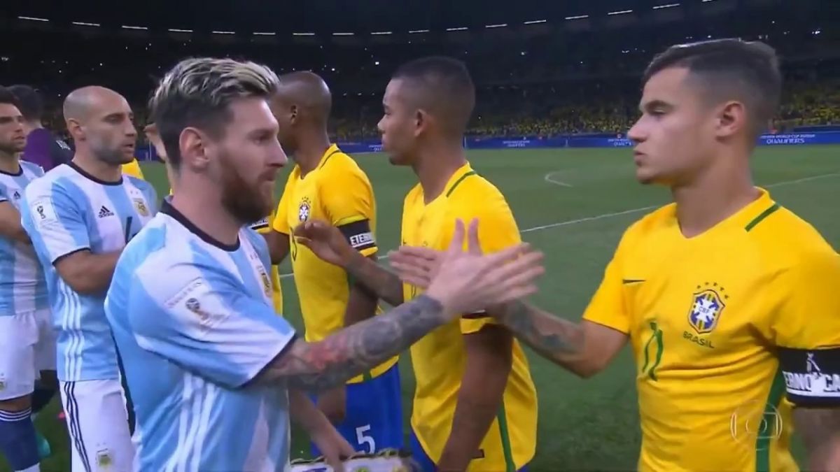 بازی کامل بین تیم های برزیل 3-0 آرژانتین مقدماتی جام جهانی 2018