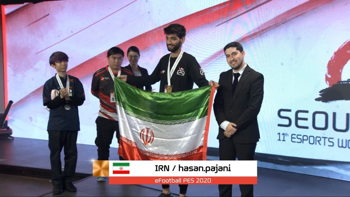 مسابقه ایران - ژاپن در فینال بازی های PES 2020 (بازی فینال)