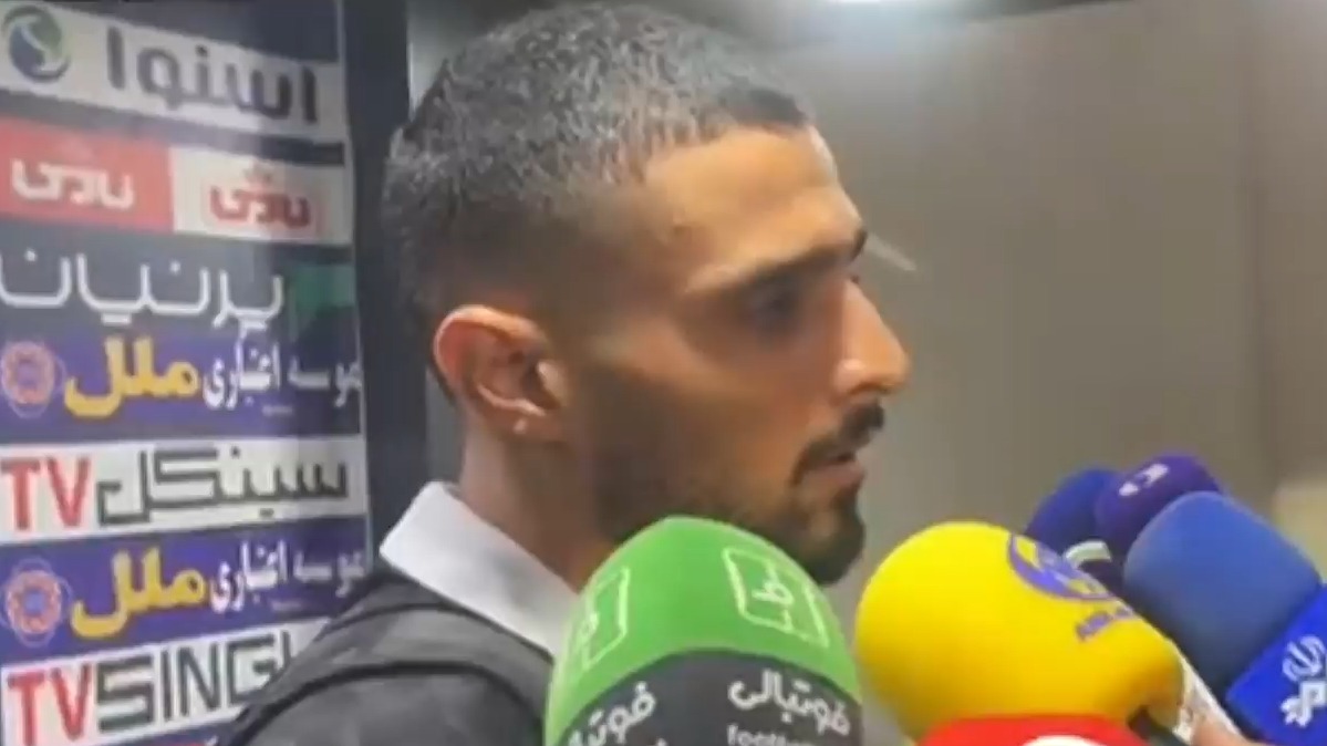 اختصاصی/ رفتار عجیب احمد گوهری دروازه بان آلومینیوم با گزارشگر فوتبالی
