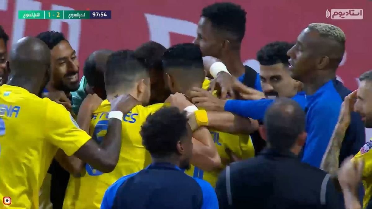 گل دوم النصر به الهلال (دبل رونالدو)