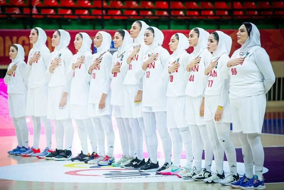 گزارش تصویری/ دیدار بسکتبال بانوان ایران و قزاقستان