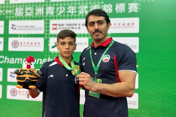 درخشش ۲ طلا و یک برنز بر گردن ووشوکاران در روز سوم مسابقات قهرمانی آسیا جوانان