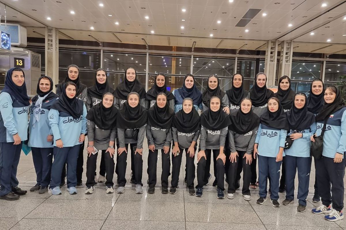 قهرمانی زنان آسیا؛ تیم ملی والیبال ایران راهی تایلند شد