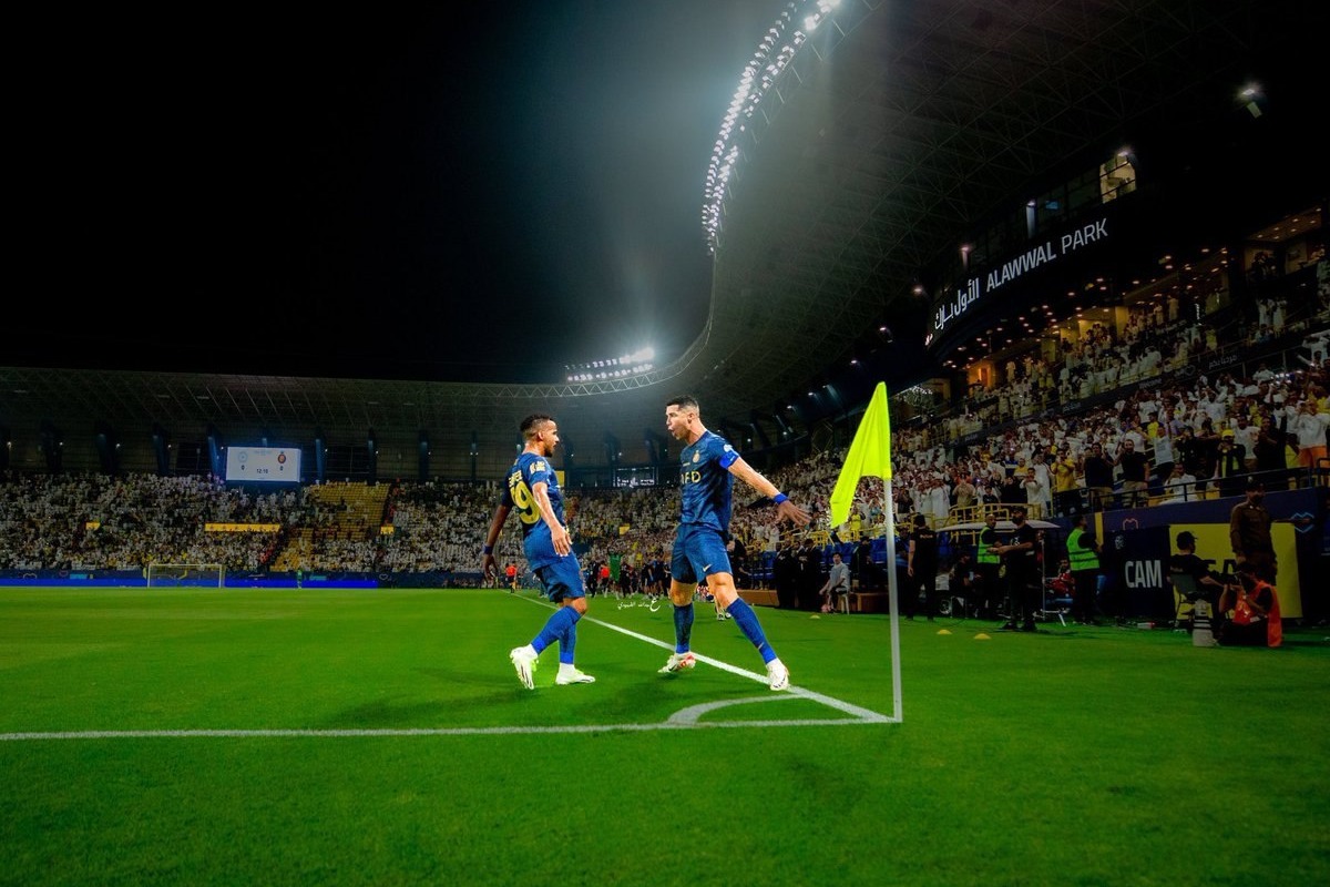 برد مقتدرانه النصر مقاب الشباب با درخشش رونالدو