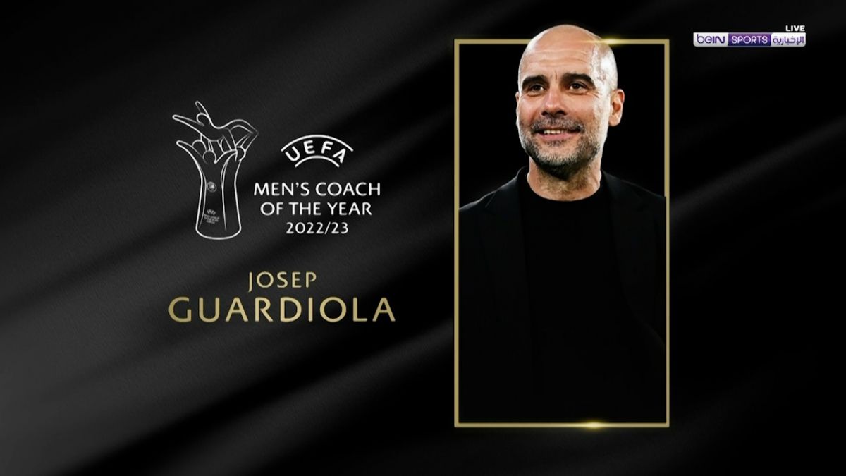 پپ گواردیولا بهترین مربی سال از نگاه یوفا در فصل 23-2022