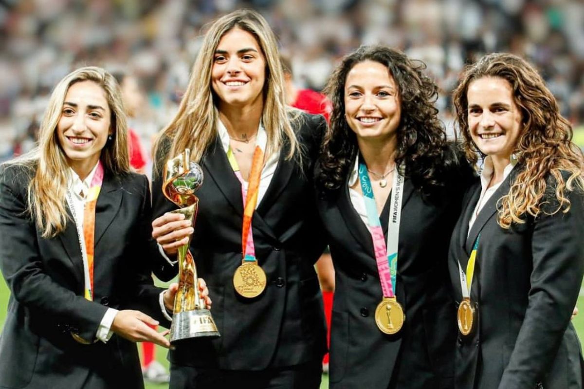 حضور قهرمانان جهان در ورزشگاه سانتياگو برنابئو