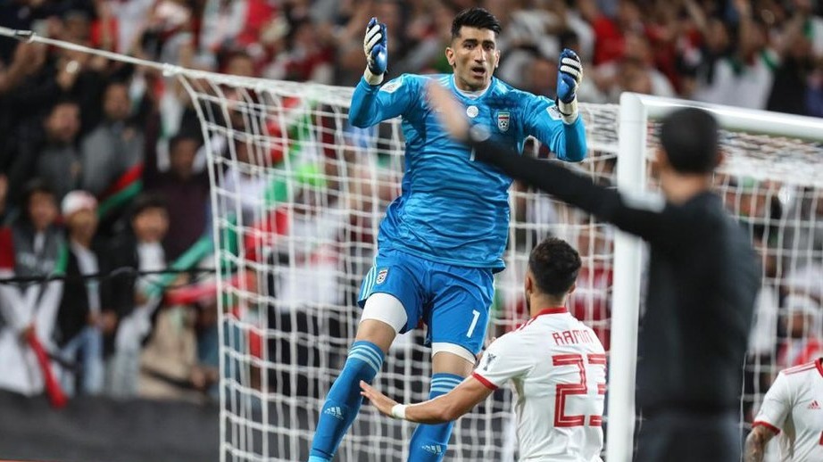 نوستالژی/ مهار پنالتی بازیکن عمان توسط بیرانوند در جام ملتهای آسیا 2019