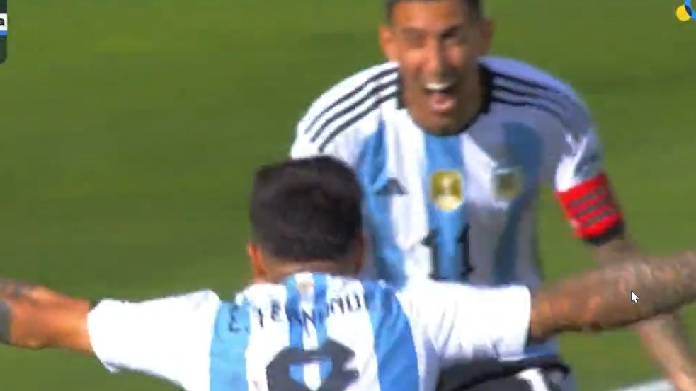 گل اول آرژانتین به بولیوی (انزو هرناندز)