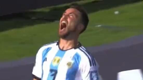 گل دوم آرژانتین به بولیوی (نیکولاس تالیافیکو)