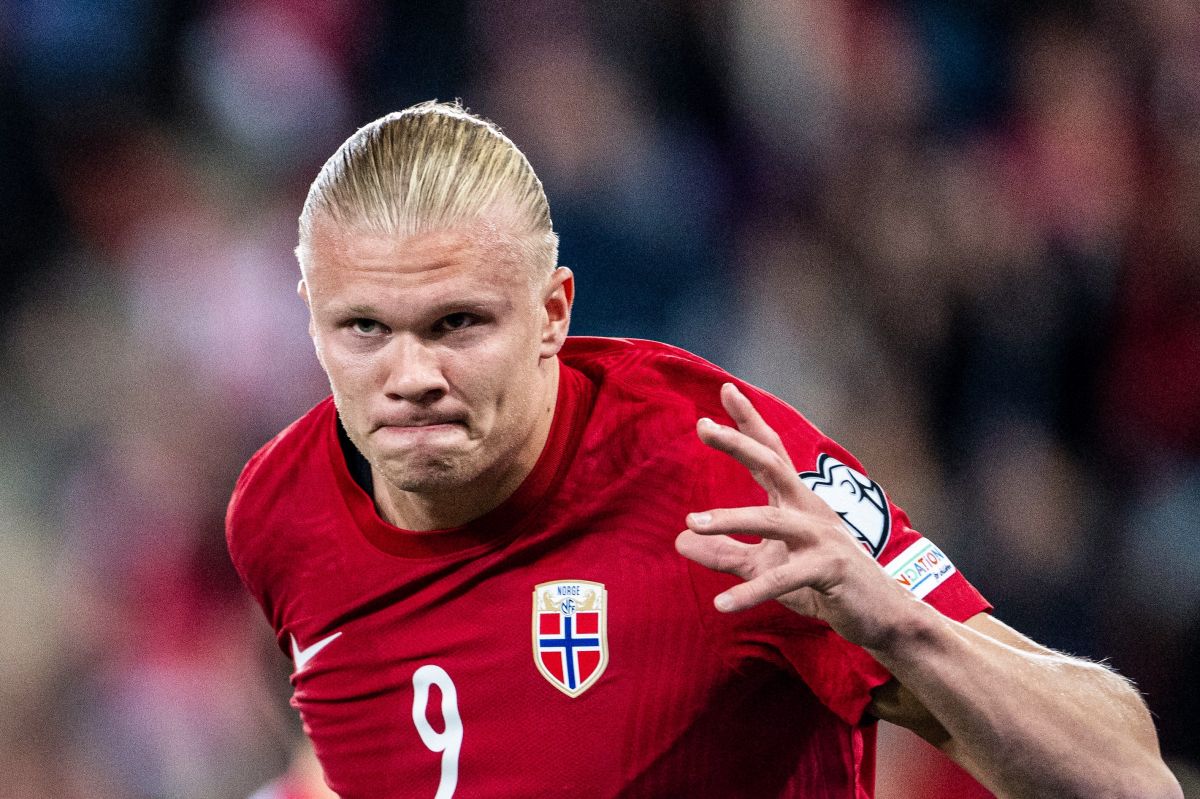 هالند و ادامه دادن آمار فوق‌العاده گلزنی‌اش در تیم ملی نروژ
