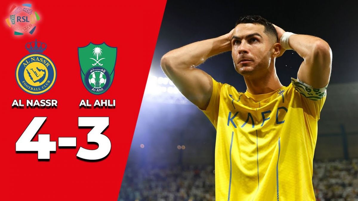 خلاصه بازی النصر عربستان 4-3 الاهلی عربستان (دبل تالیسکا و رونالدو)