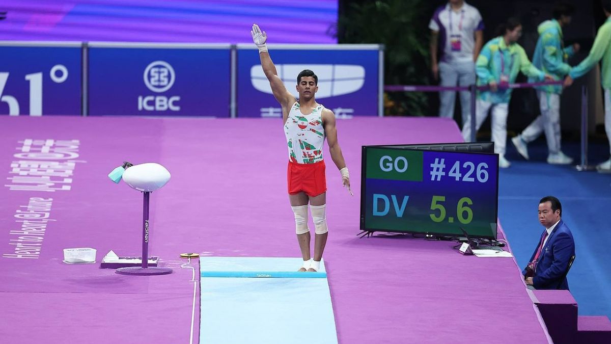 اولین مدال تاریخ ژیمناستیک ایران توسط الفتی کسب شد
