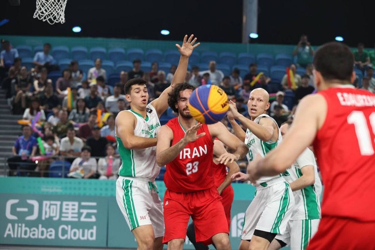 بسکتبال 3 نفره ایران به یک‌چهارم نهایی رسید
