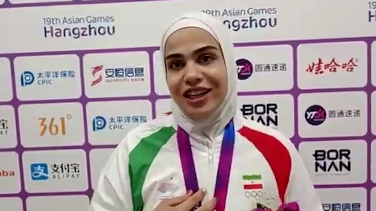 صحبت‌های زهرا باقری پس از کسب مدال نقره کوراش