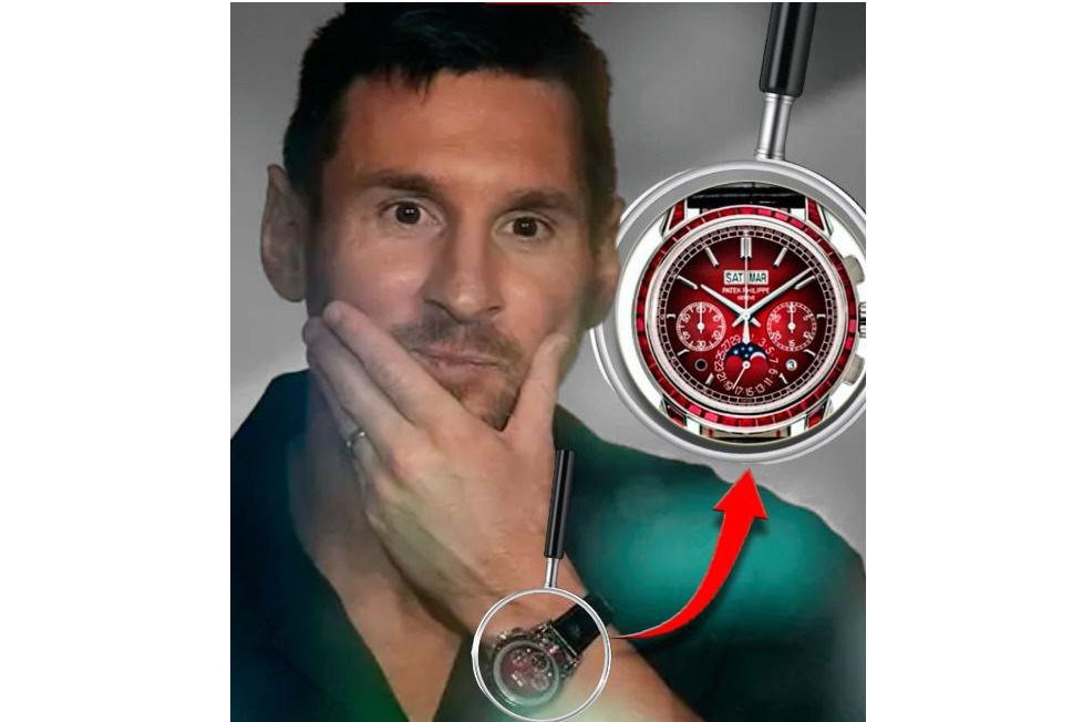 ساعت گرانقیمتی که مسی در تماشای بازی اینتر میامی به دست داشت: 800 هزار دلار