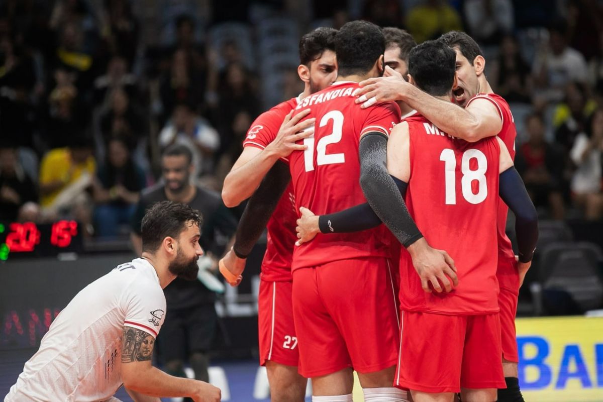 ترکیب تیم ملی والیبال ایران برابر ایتالیا
