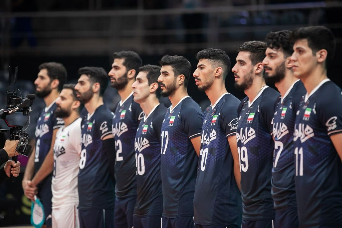 ترکیب تیم ملی والیبال ایران برابر برزیل