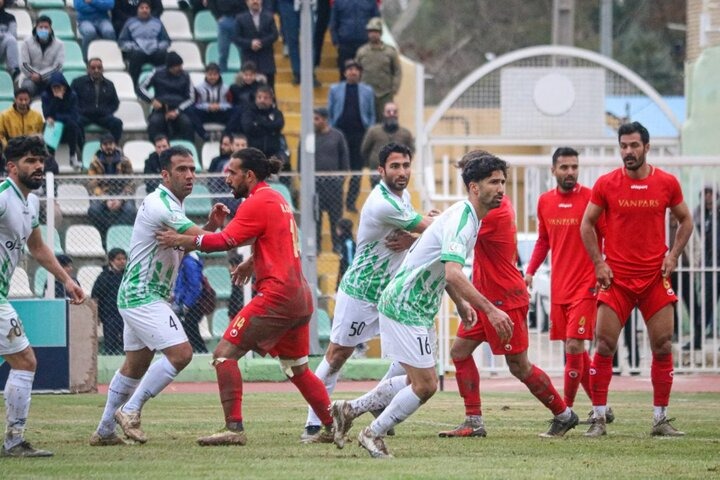 پیروزی فجر سپاسی و خیبرخرم آباد در هفته هفتم لیگ یک