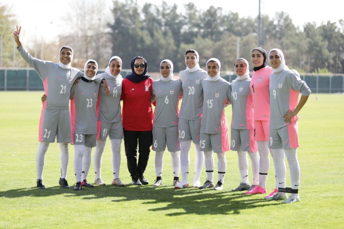 گزارش تصویری/ تمرین تیم ملی فوتبال بانوان، 25 مهر