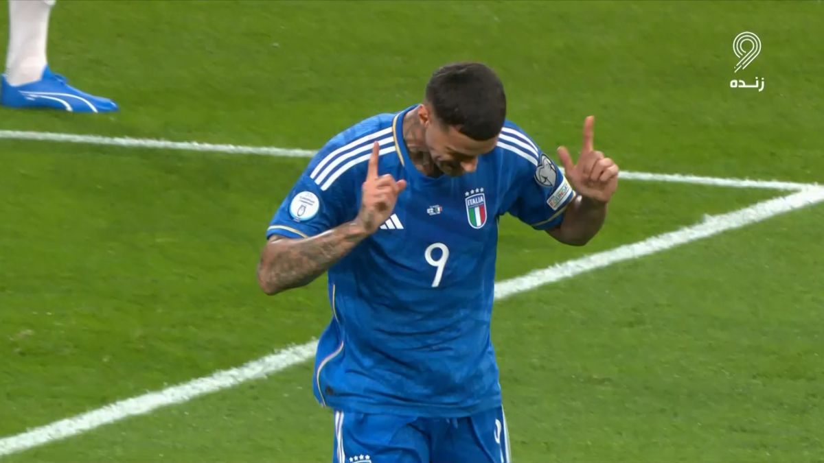 گل اول ایتالیا به انگلیس (جانلوکا اسکاماکا)