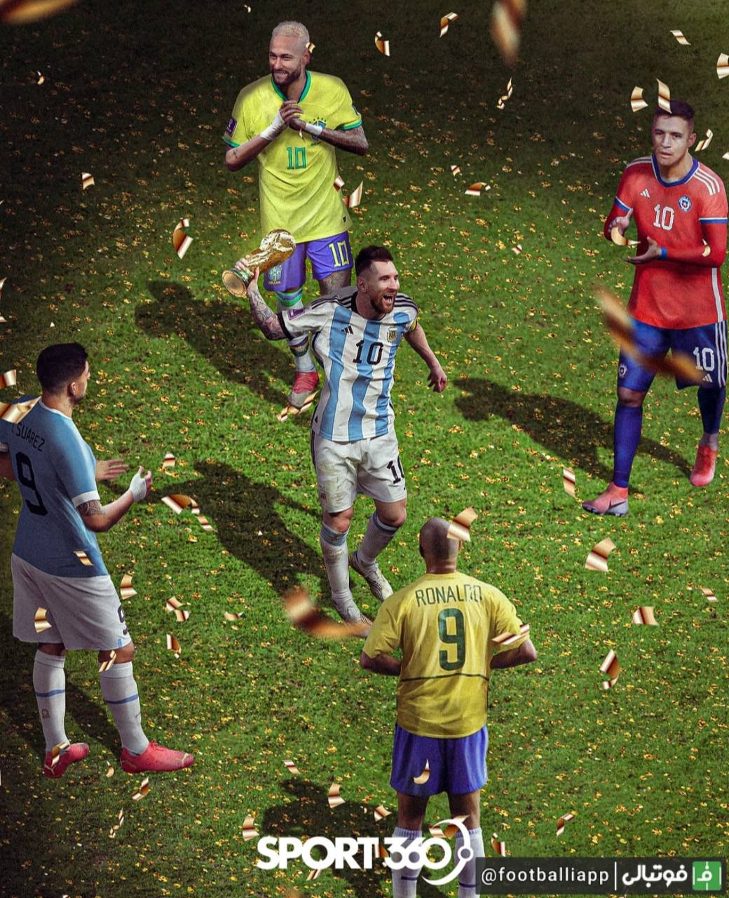 طرح/ لیونل مسی با ۳۱ گل به برترین گلزن تاریخ رقابت‌های مقدماتی جام جهانی در منطقه آمریکای جنوبی تبدیل شد