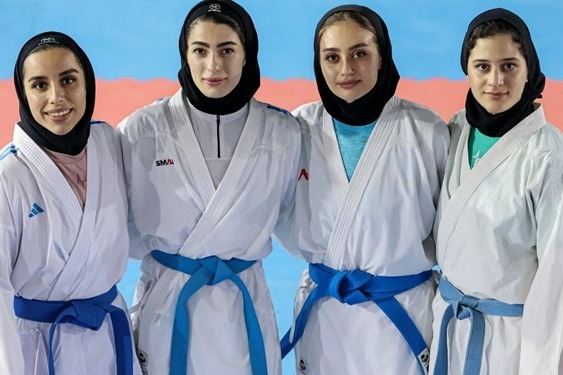 کومیته تیمی مردان و زنان ایران از رقابت‌های کاراته قهرمانی جهان حذف شدند