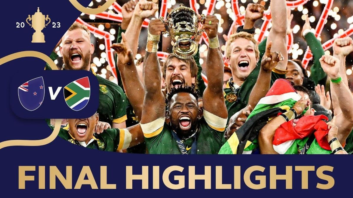 خلاصه بازی آفریقای جنوبی 12-11 نیوزیلند (فینال جام جهانی راگبی 2023)