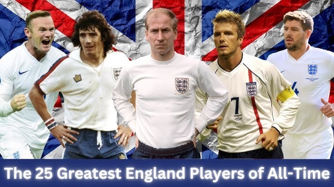25 بازیکن برتر تاریخ تیم ملی انگلیس