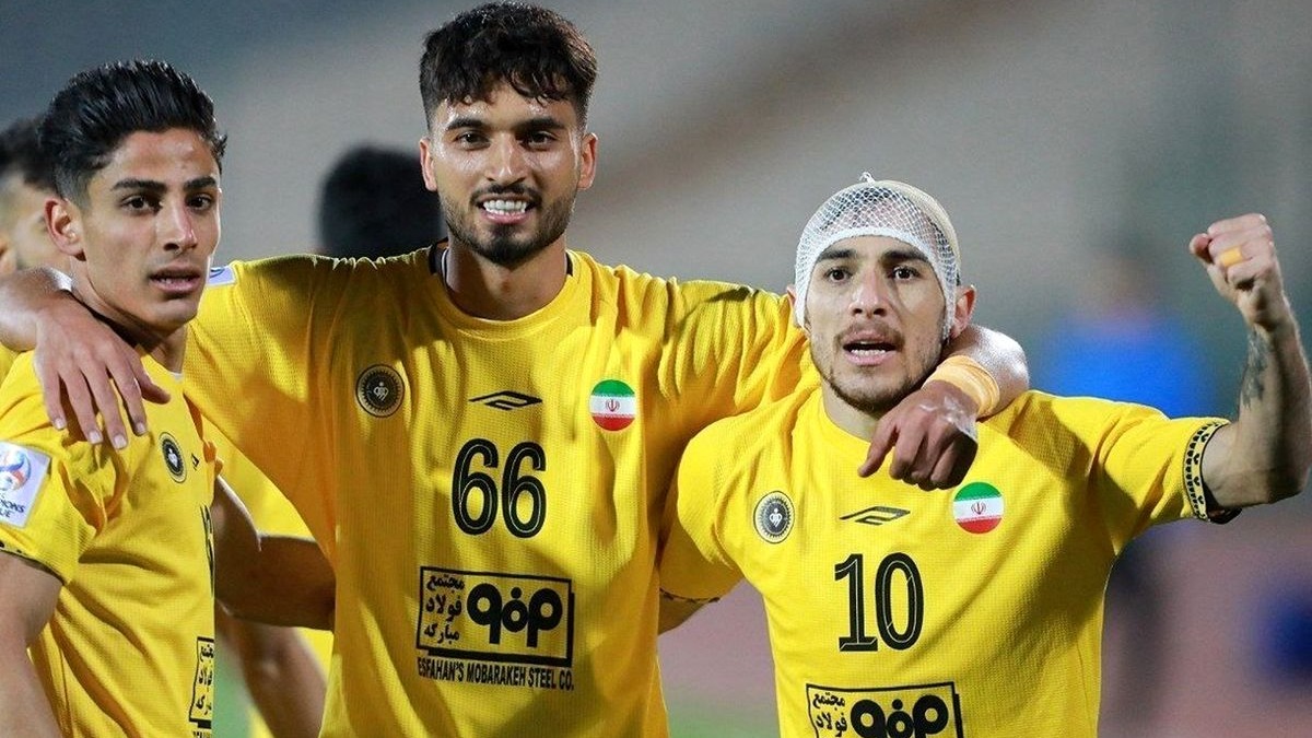 خلاصه بازی سپاهان 9-0 آلمالیق (دبل آل کثیر و حسین نژاد)