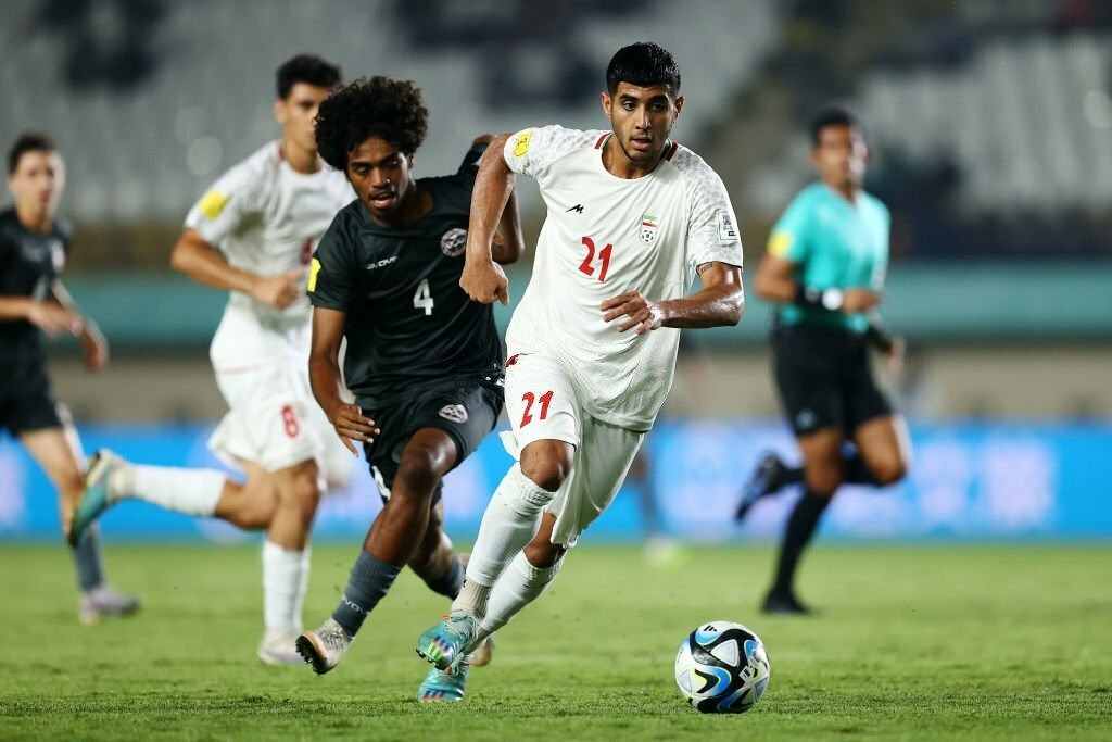 گزارش تصویری/ دیدار تیمهای ملی نوجوانان ایران و نیوکالدونیا