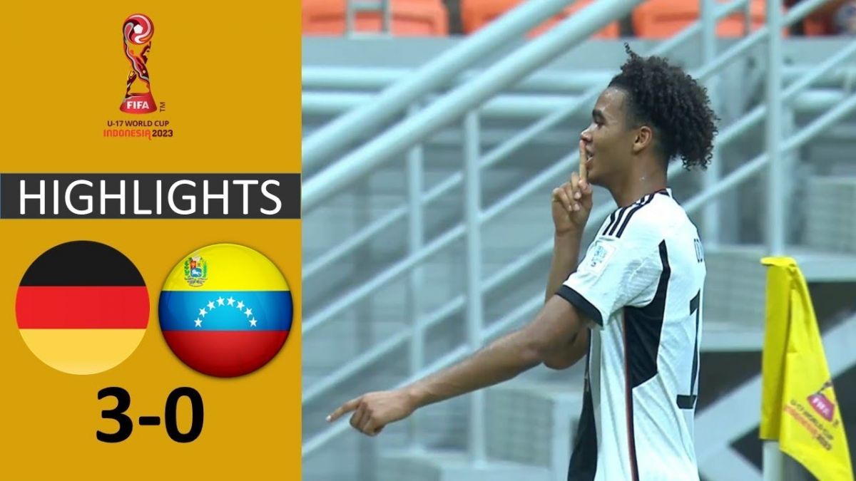 خلاصه بازی نوجوانان آلمان 3-0 نوجوانان ونزوئلا