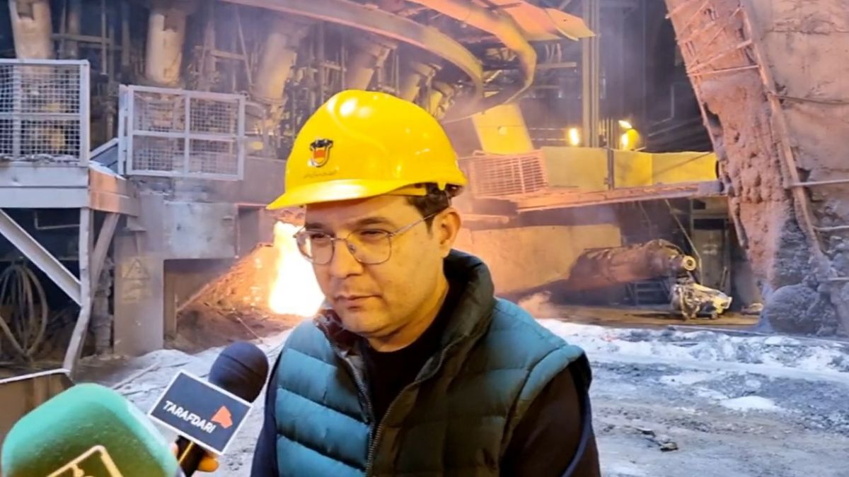 اختصاصی/ صحبت های ربیعی سرمربی تیم ذوب آهن در حاشیه بازدید از کارخانه ذوب آهن اصفهان