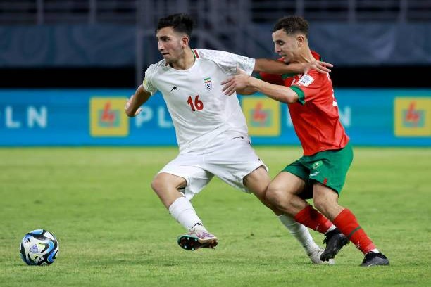 گزارش تصویری/ دیدار تیمهای ملی نوجوانان ایران و مراکش