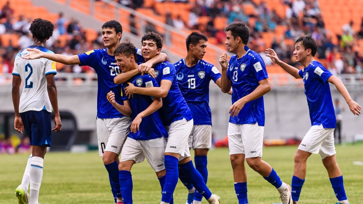 شگفتی بزرگ جام جهانی نوجوانان؛ ازبکستان انگلیس را حذف کرد