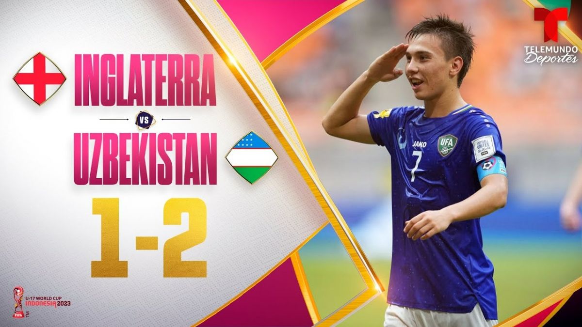 خلاصه بازی نوجوانان ازبکستان 2-1 نوجوانان انگلیس
